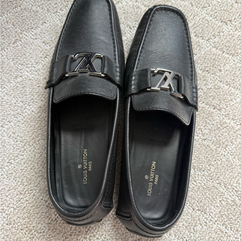 Louis Vuitton Monte Carlo Moccasin Black
